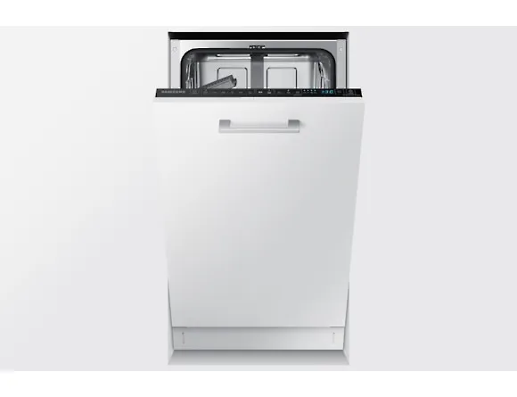 Samsung DW50R4060BB, Fuldt indbygget, Slimline (45 cm), Touch Control, Kurv
