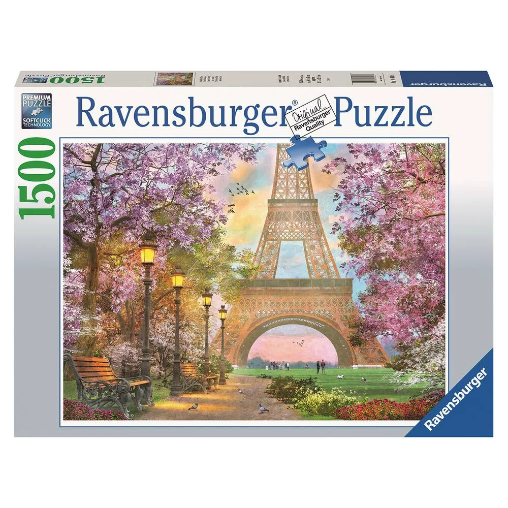 PUZZLE 1500 PIECES - AMOUR À PARIS