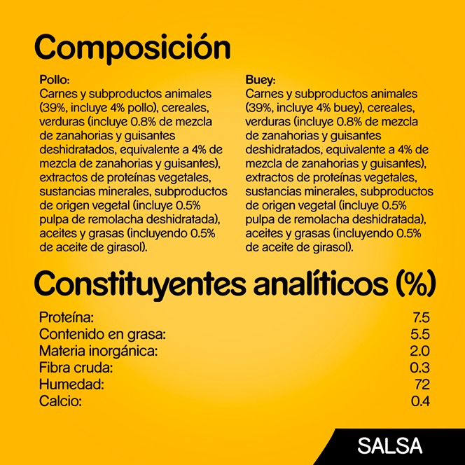 Pedigree Frango e Carne com Molho de Legumes em Sachê para Cães - Pacote com Vários