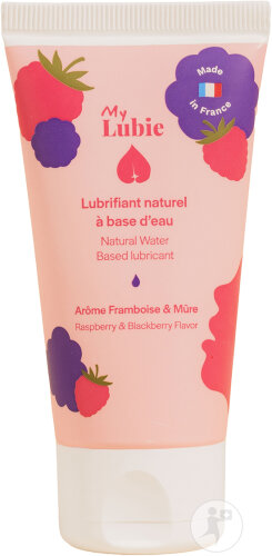 My Lubie Lubrifiant Naturel Aromatisé Framboise/Mûre 50ml