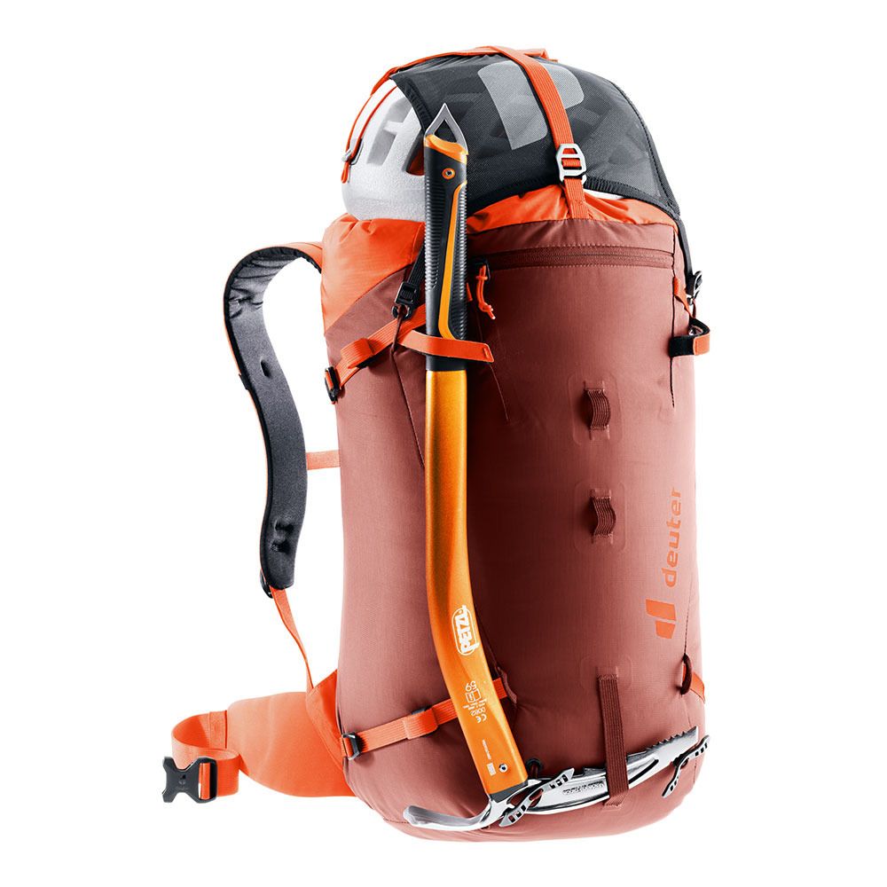 Deuter GUIDE 30L - Sac À dos Homme redwood-papaya