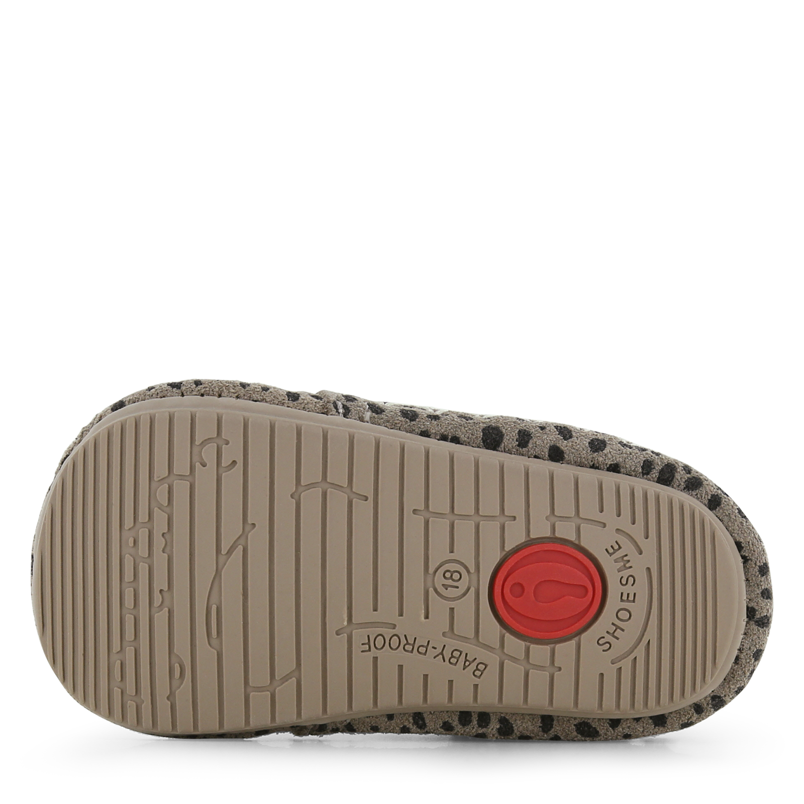 Shoesme grauer BABY-PROOF® Schuh mit Fransen