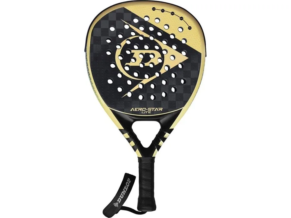 Padelbat Dunlop AERO-STAR LITE 16K Carbon 355g, Teresa Navarro