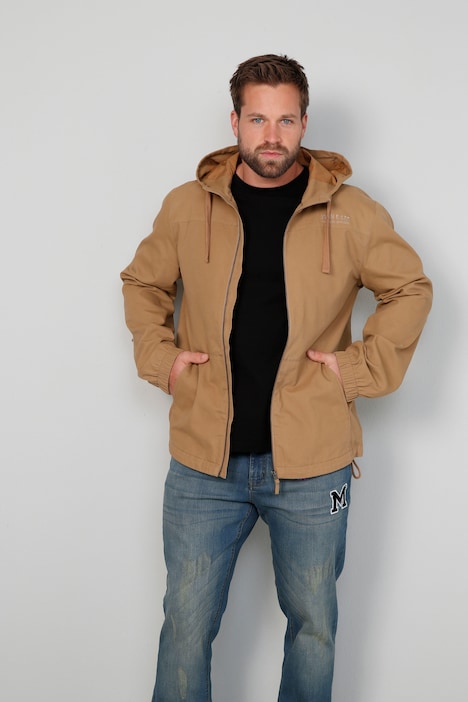 John F. Gee Jacke, Kapuze, Taschen, bis 74