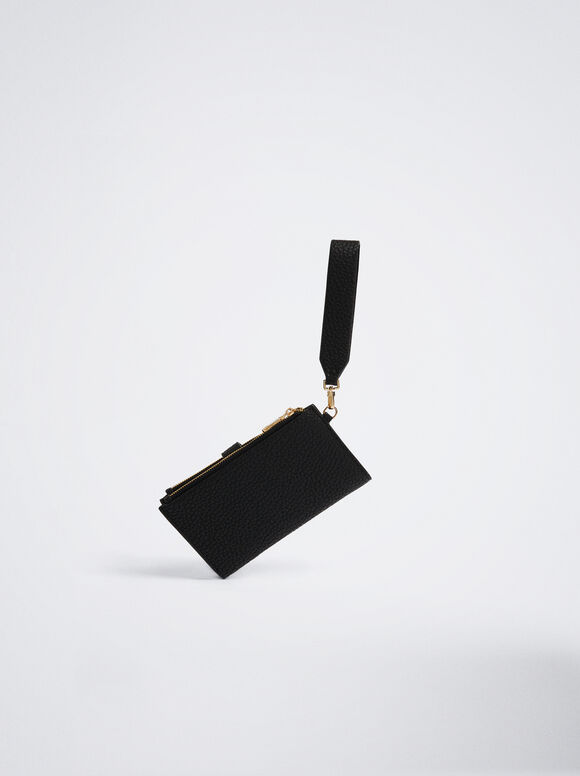 Bolsa longa com alça - Preta