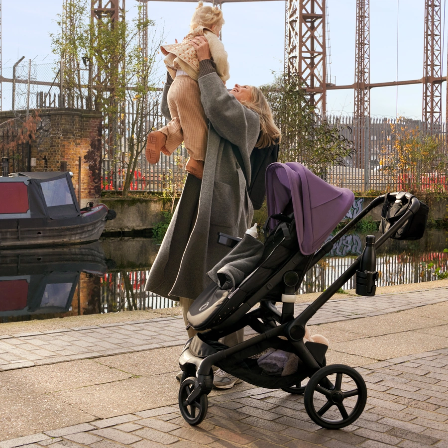 bugaboo Kombikinderwagen Fox 5 Starter Set BlackGrey Melange