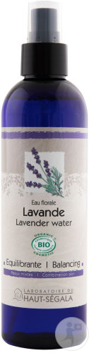 Laboratoire Du Haut-Ségala Eau De Lavande Biologique Équilibrante Peaux Mixtes 250ml