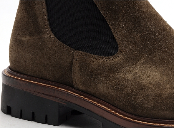 Alpe boots bottine plates femme 2609 kaki