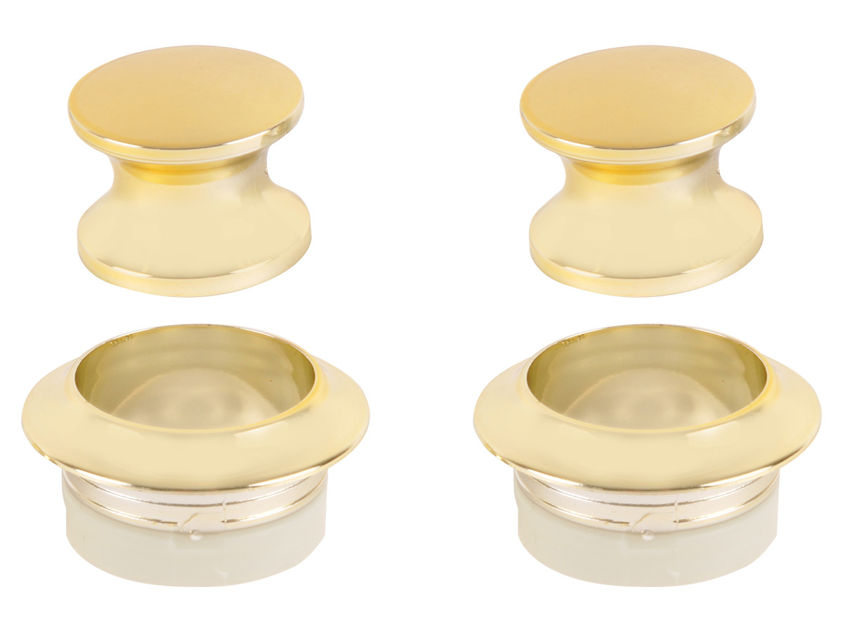 Push-lock knoppen - gold