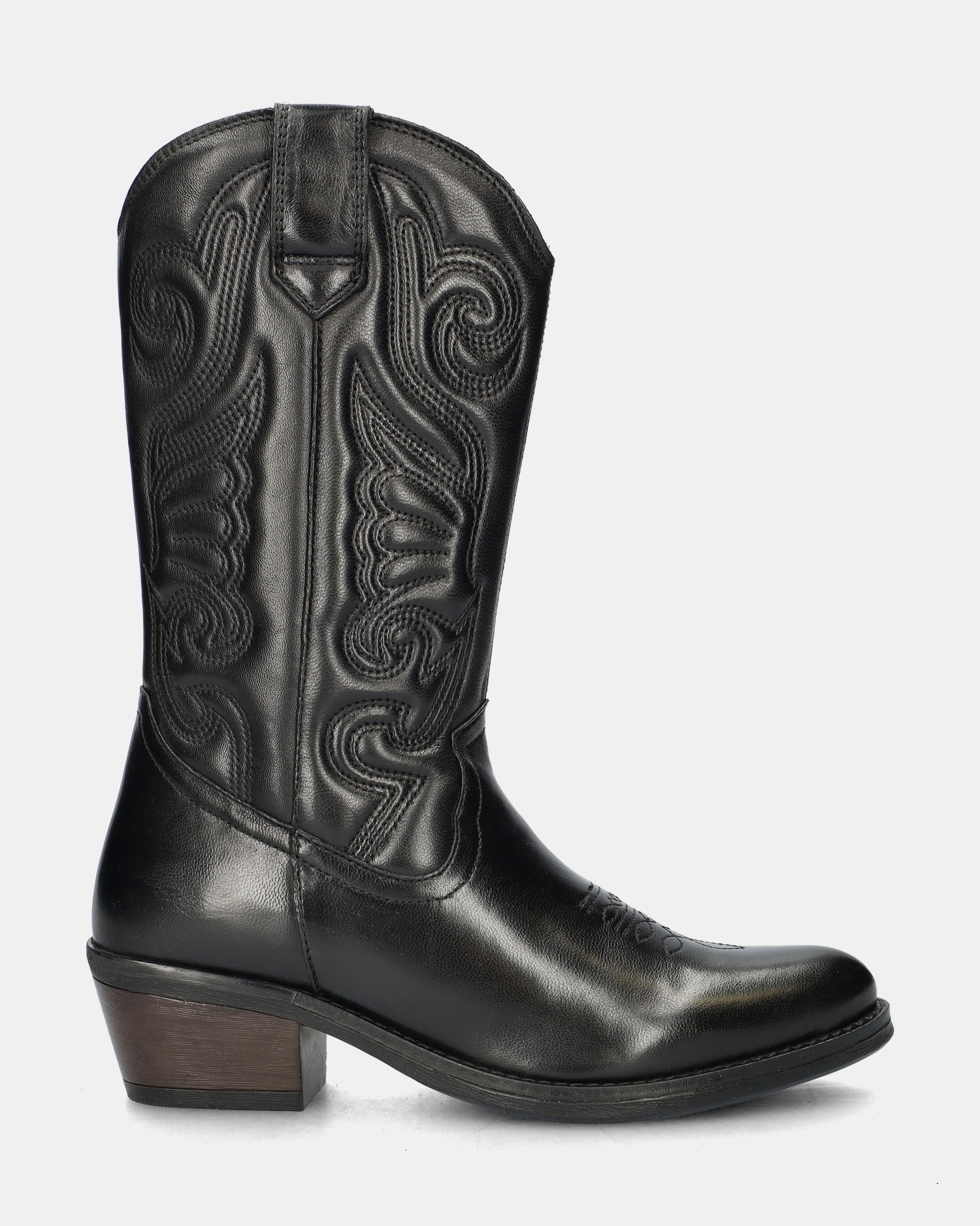 Nelson Cowboylaarzen  - zwart
