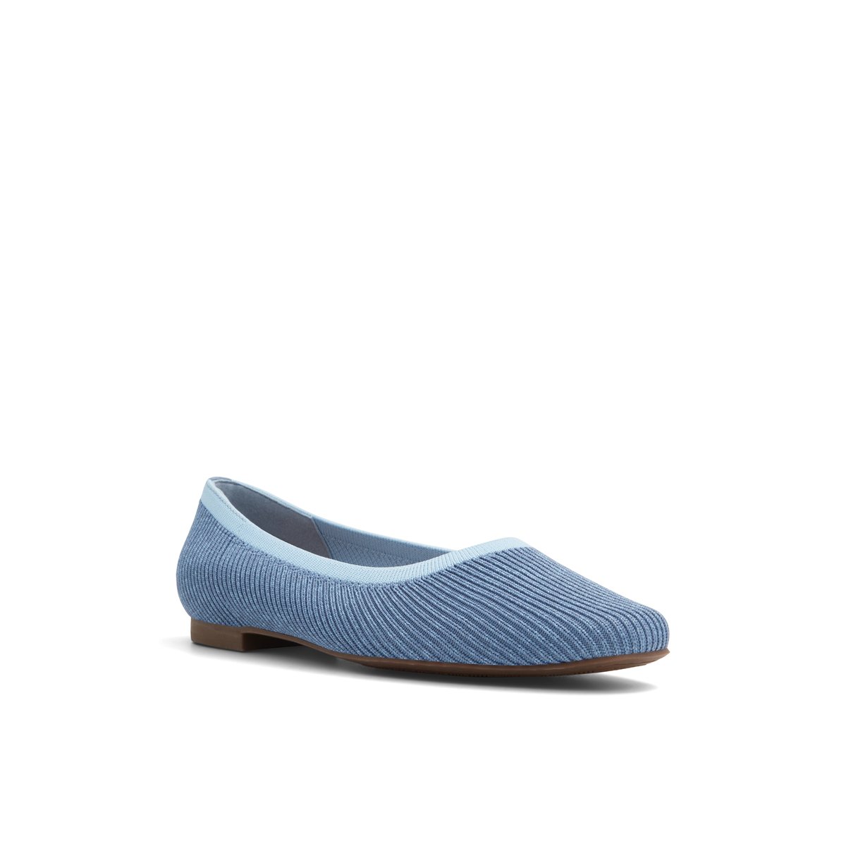 SOLEMATE-Ceawan-Ballerine - Talon plat - Bleu Clair