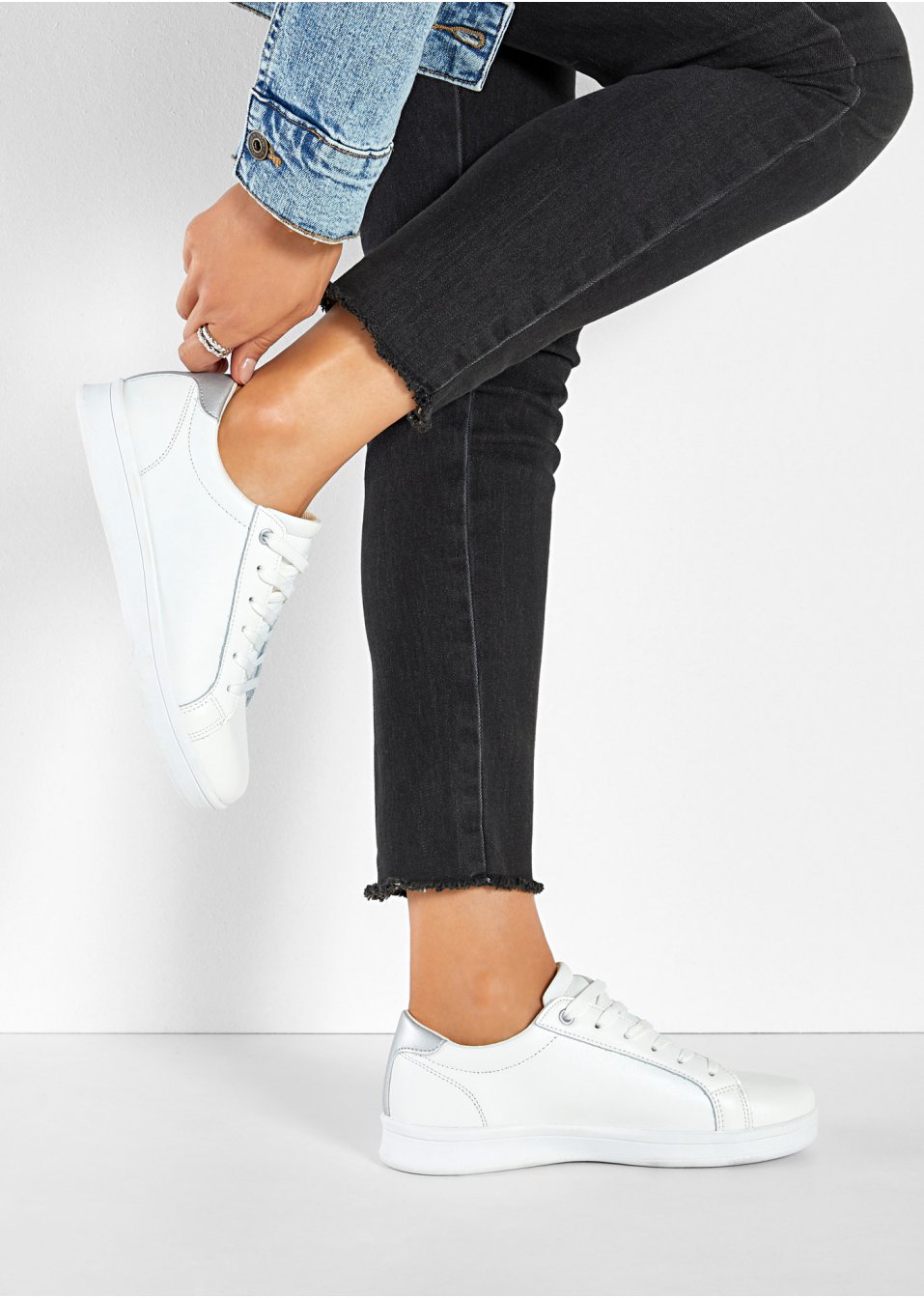 Sneakers en cuir