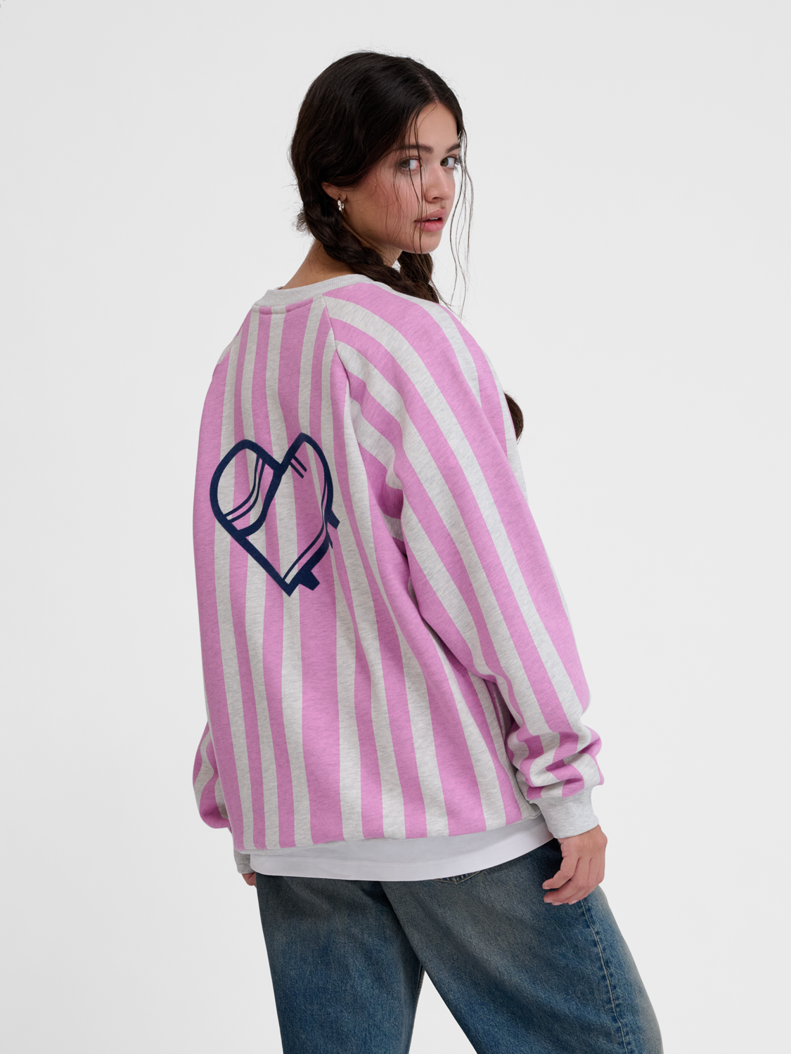 hmlLOOSE CREWNECK SOCCER LOVE