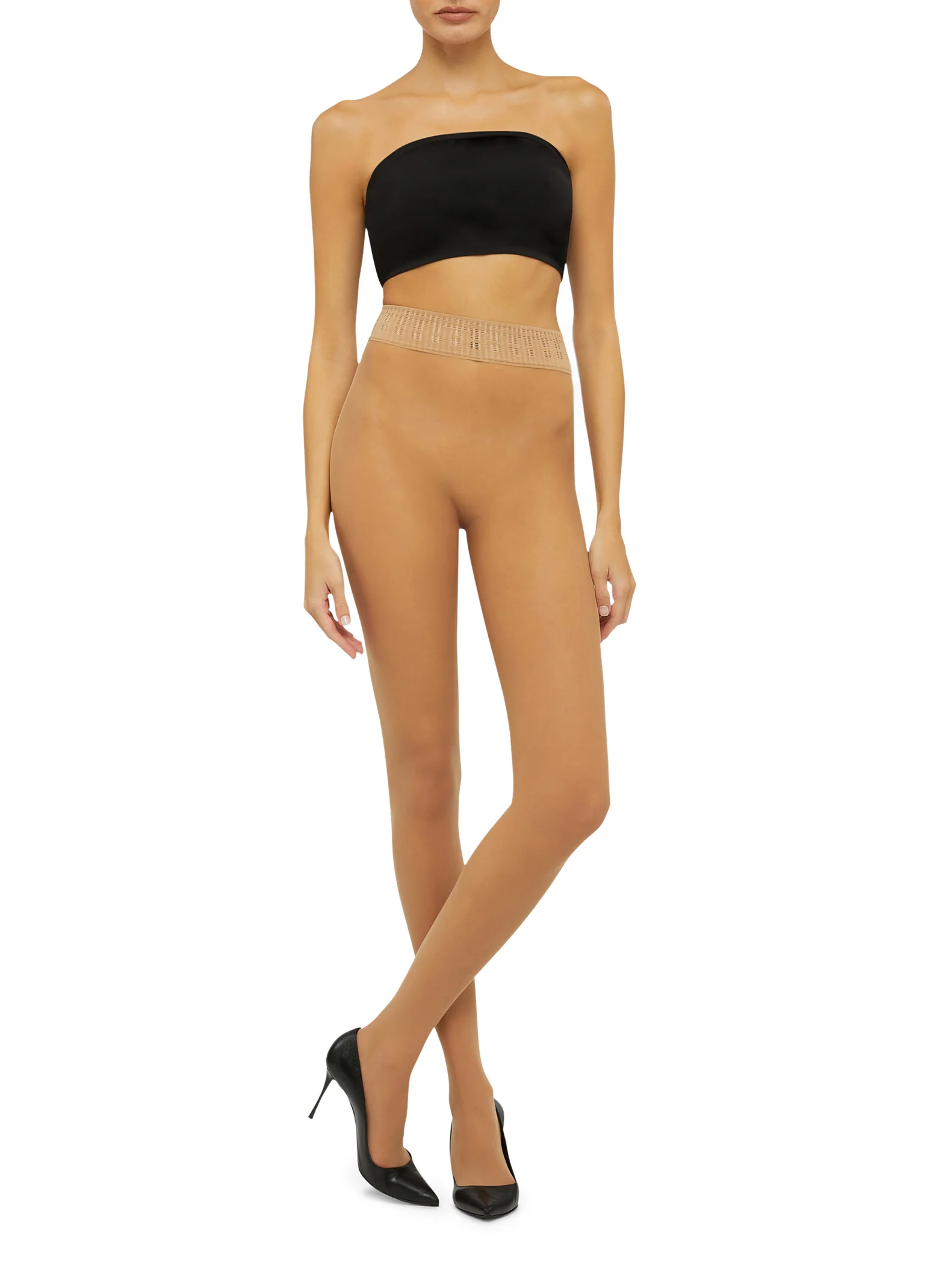 Fatal 15 Tights - Collants transparents | Beige