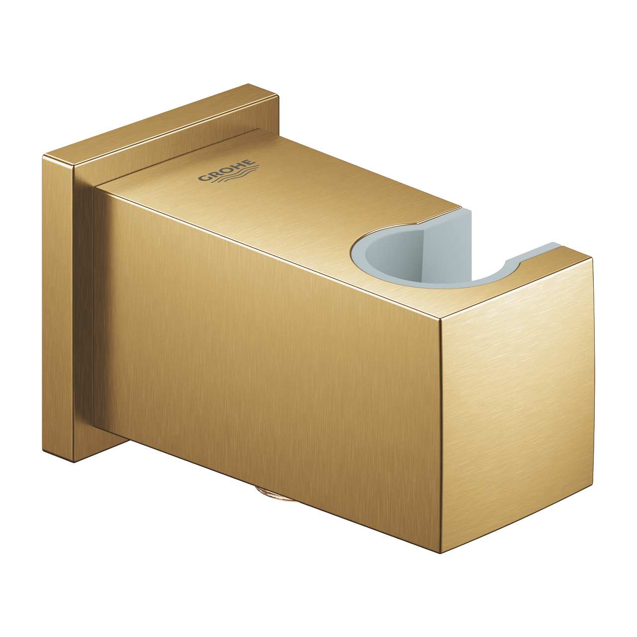 Grohe Euphoria Cube wandaansluitbocht m. wandhouder brushed cool sunrise