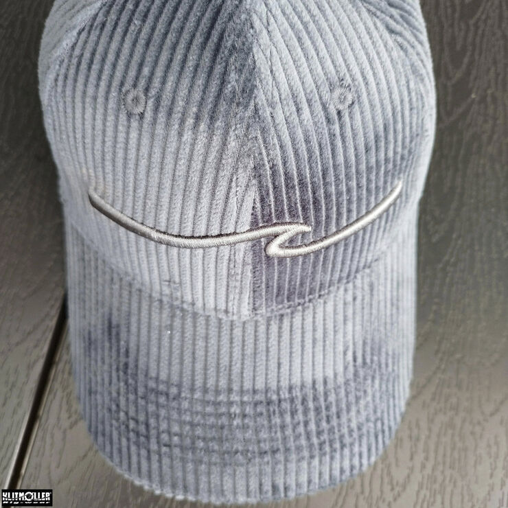 Klitmøller Rig Wear Dad Corduroy Wave Kasket Hvid