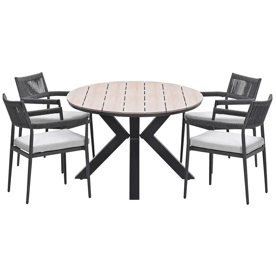 Garden Impressions Tineo - Tulli tuinset 5-delig 180x115 cm