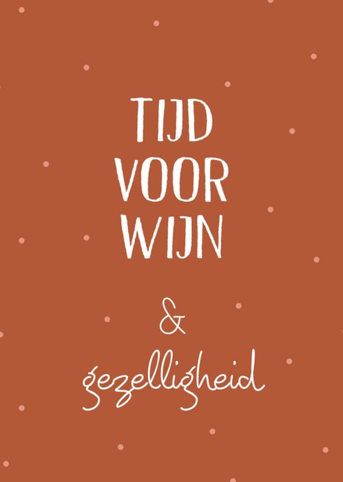 Greetz | Vriendschapskaart | Tijd voor wijn