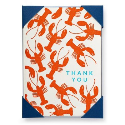 Lobster Thank You Cards