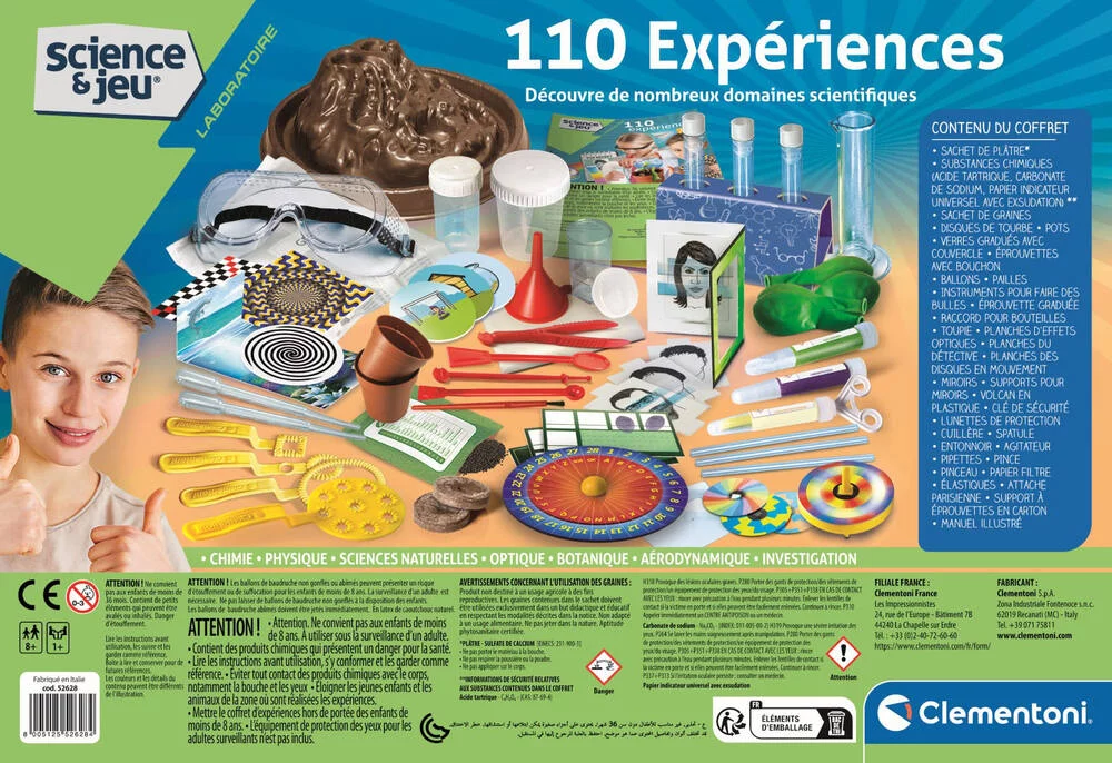 SCIENCE ET JEU - 110 EXPERIENCES