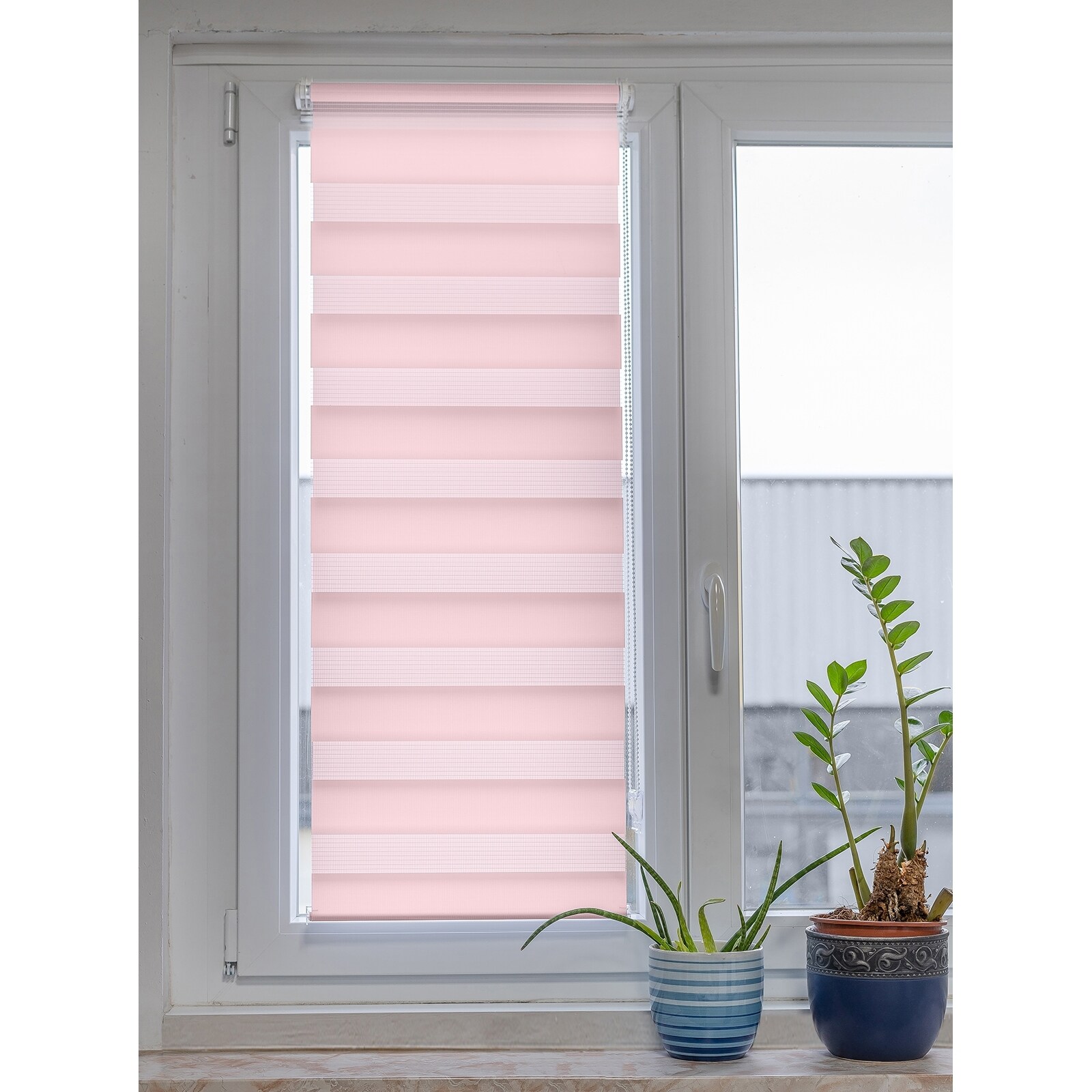 HTI-Living Doppelrollo uni 100 x 210 Marisol