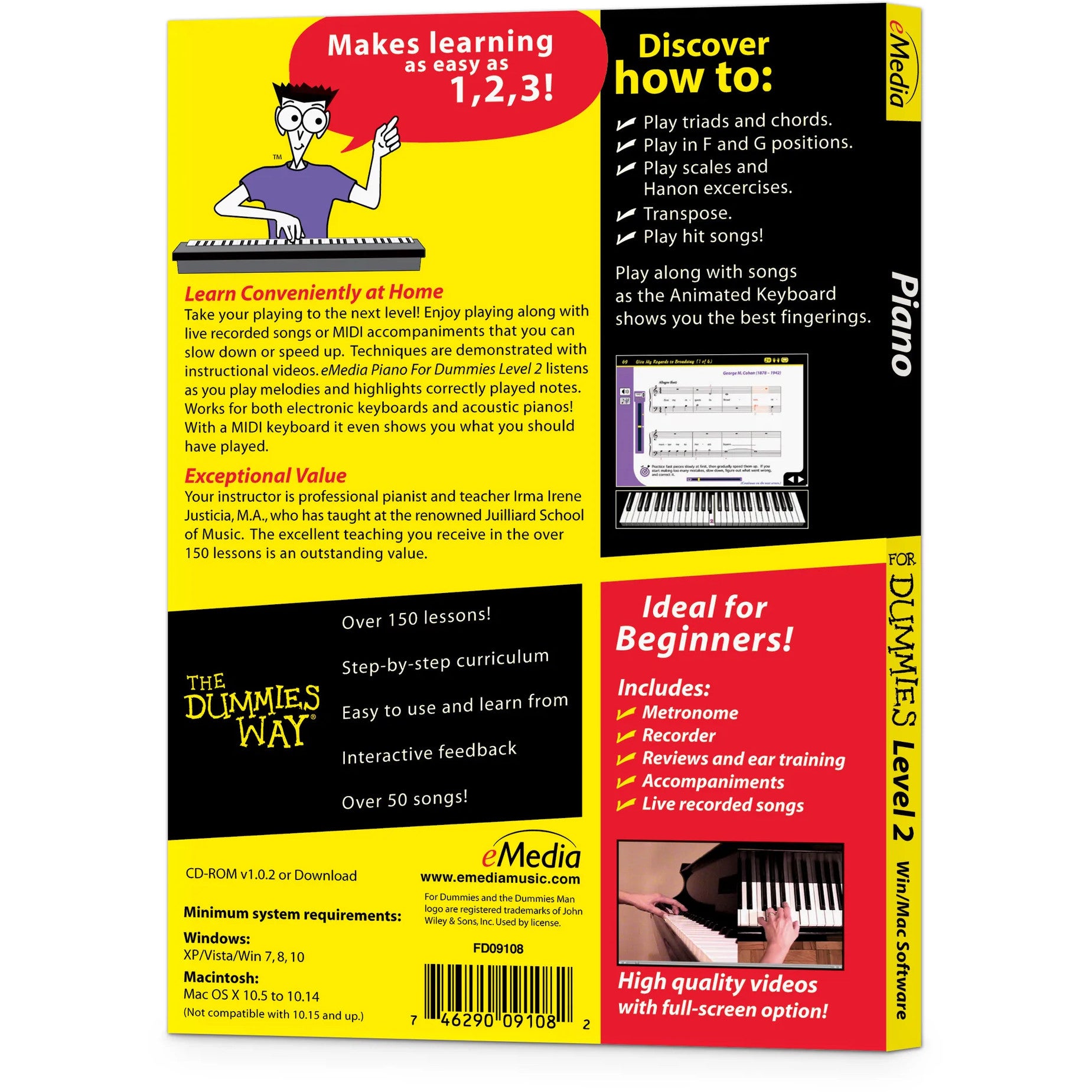 e-Media Piano for Dummies Level 2 (download)