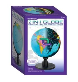 SCIENCE - 2-i-1 Globus 25cm