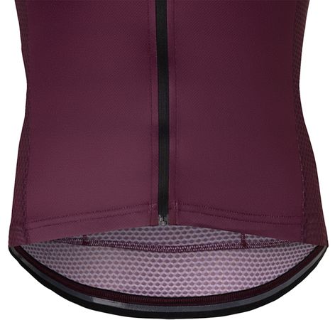 CHRONO Damen-Kurzarmtrikot  dark cherryraspberry stripe  S