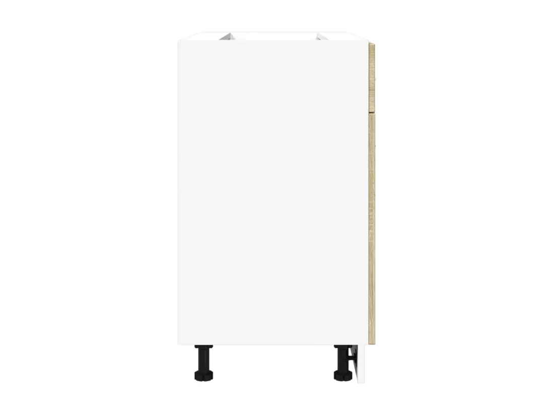 Armoire de plancher tiroir Chêne sonoma 80x46x81,5 cm Aggloméré