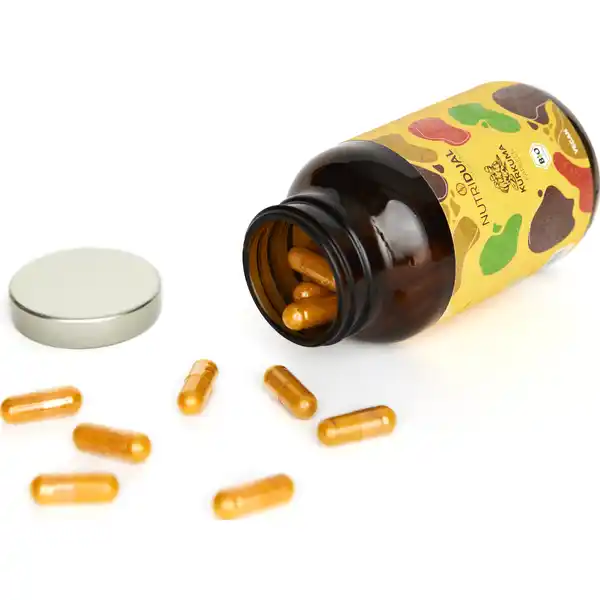 Vorteilspack Bio Kurkuma & Ashwagandha Kapseln & Goldene Milch Pulvermischung