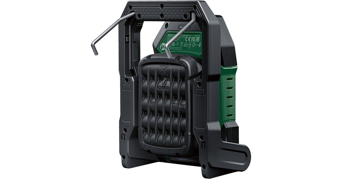 BoschUniversal WorkLight 18V-2100 werklamp  (Zwart/groen, Accu en oplader niet inbegrepen)