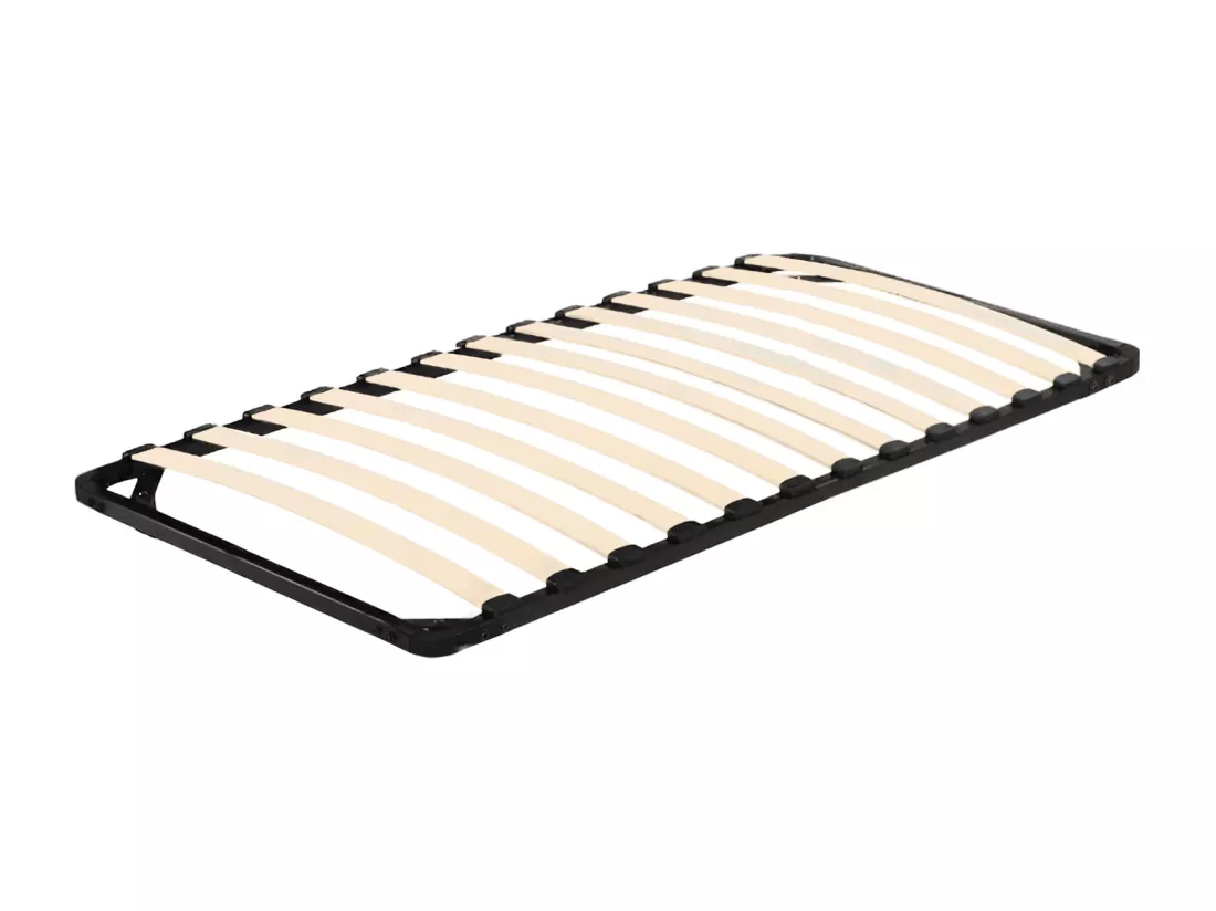Sommier 90x190cm sans Pied - Sommiers à Lattes en Bois - 14 Lattes