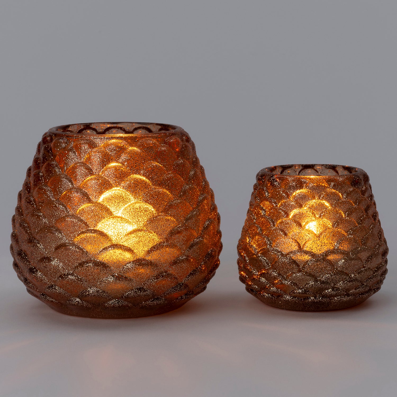 Intratuin waxinelichthouder Sino geel D 10 H 8,6 cm