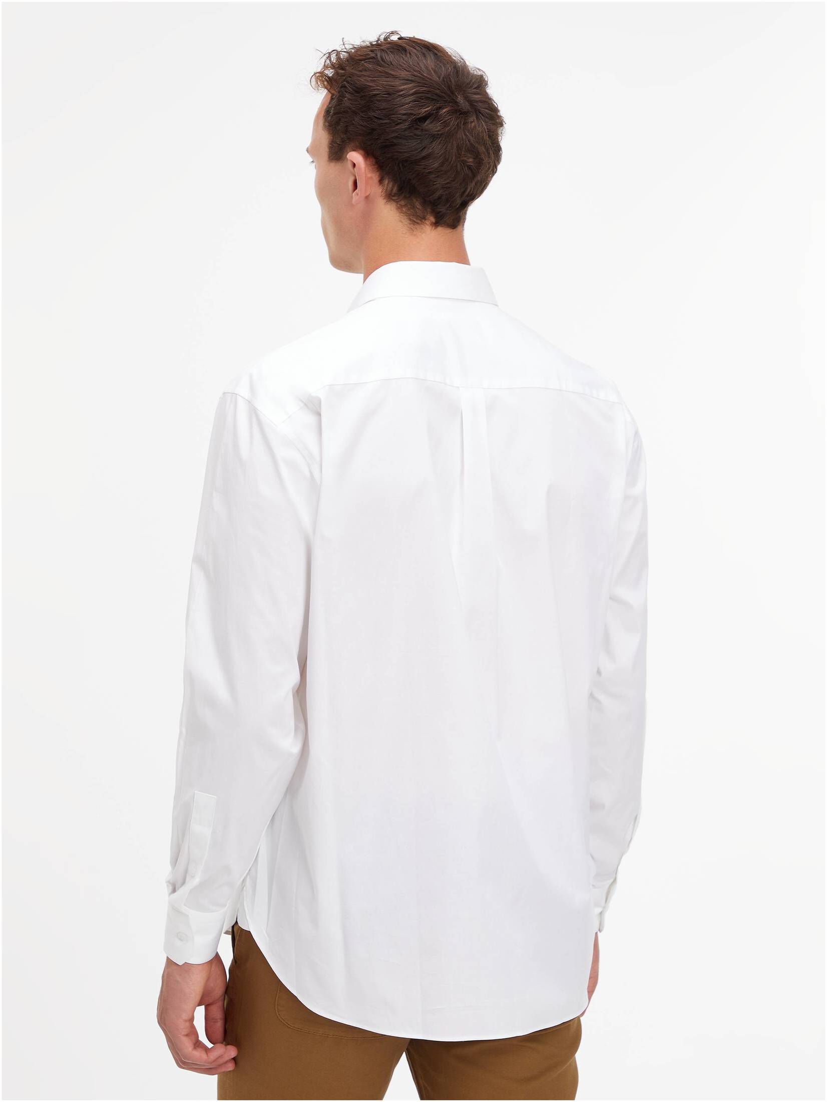 CALVIN KLEIN| Herren Hemd Relaxed Fit Langarm
