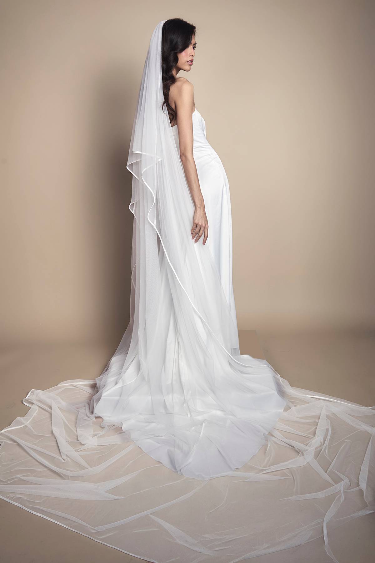 Coast Voile En Tulle Longueur Chapelle