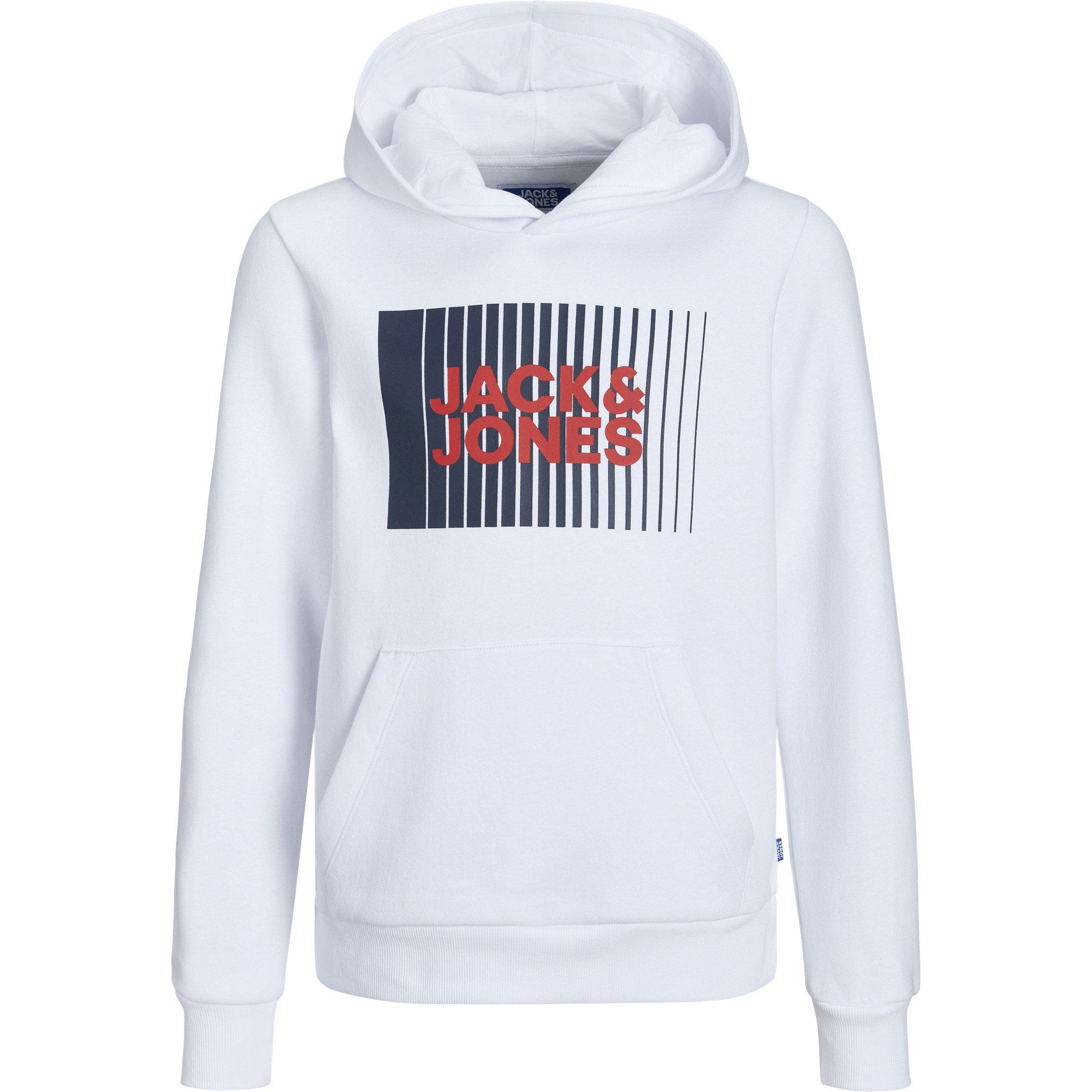 Jack and Jones J And J Play Logo Hoodie Juniors
