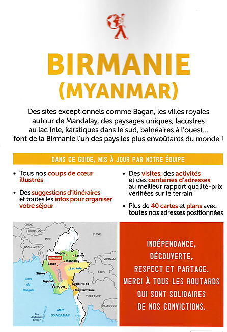 HACHETTE - ROUTARD BIRMANIE MYANMAR