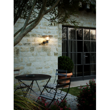 Nordlux wandlamp Bastia 35 cm zwart
