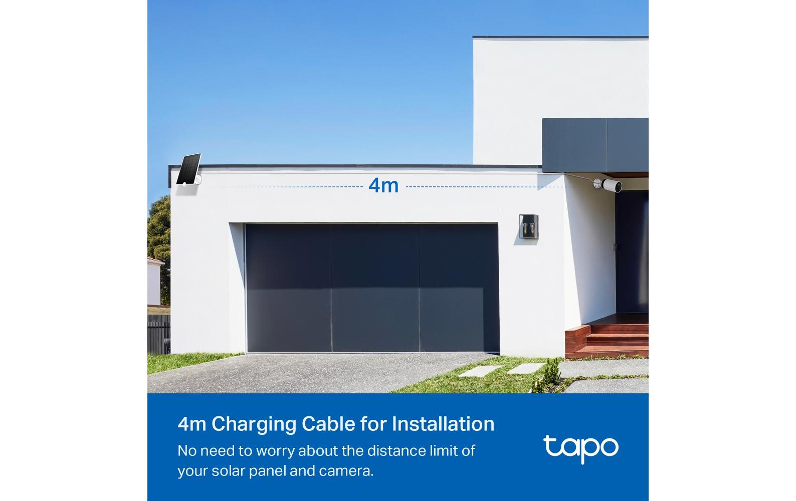 Solarpanel Tapo A200Leistung ohne Unterbrechung, Schutz das ganze Jahr über – Solarpanel Tapo A200