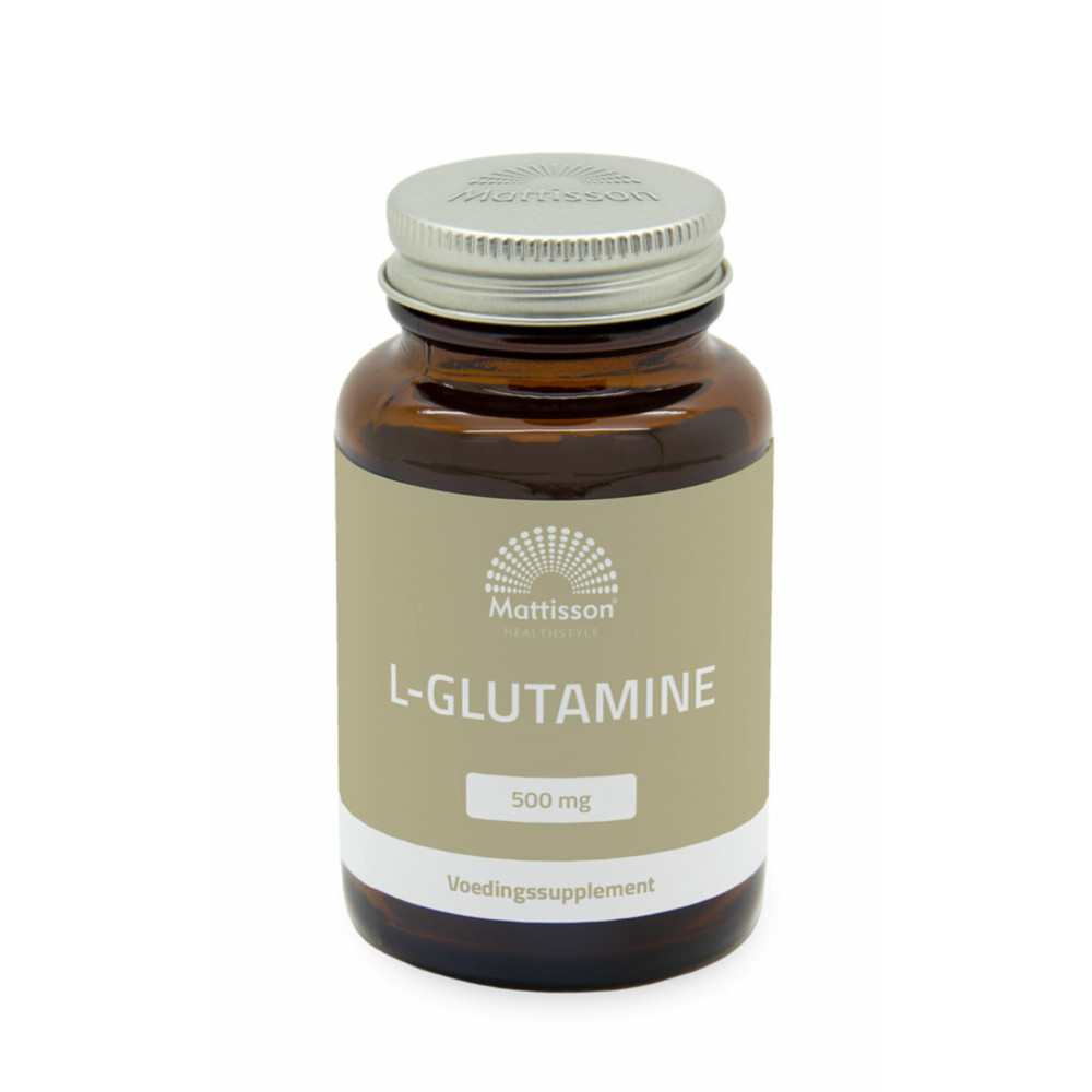 Mattisson L-Glutamine 500mg90 capsules