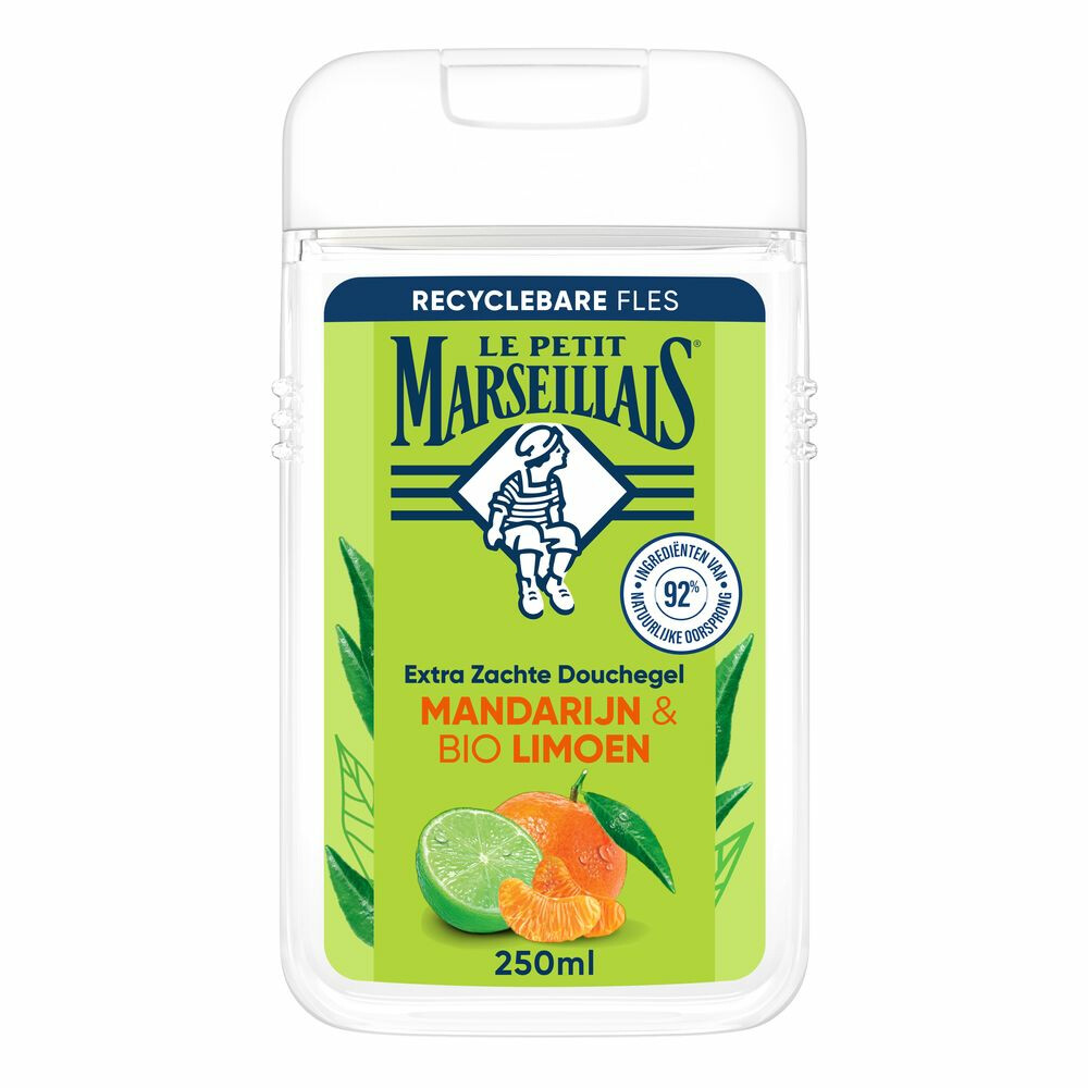 Le Petit Marseillais Douchegel Mandarijn & BIO Limoen250 ml