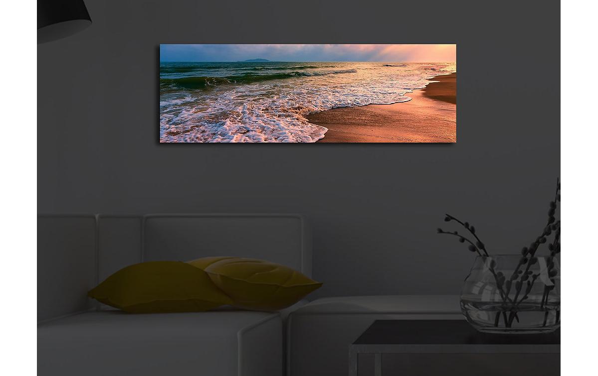 Bild Ocean 30 x 90 cm, MDFLeinwandbild