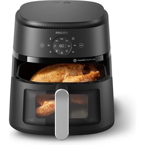Friteuse sans huile Philips NA231/00 , Airfryer 6.2L noir Série 2000