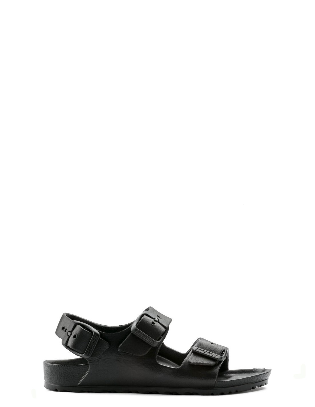 birkenstock sandales enfant milano eva caoutchouc noir