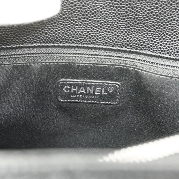 Chanel Vintage Chanel Shopper Black