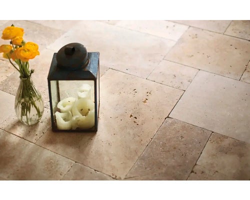 Natuursteen wand- en vloertegel Napoli Romeins patroon 1,2 cm