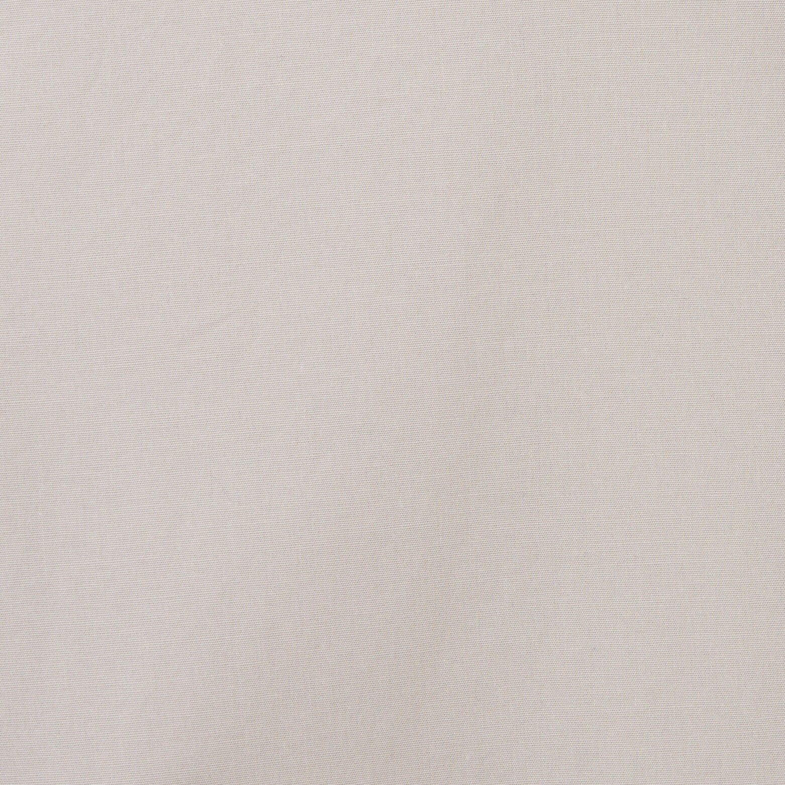 Chemise slim unie coton biologique stretch Ecru