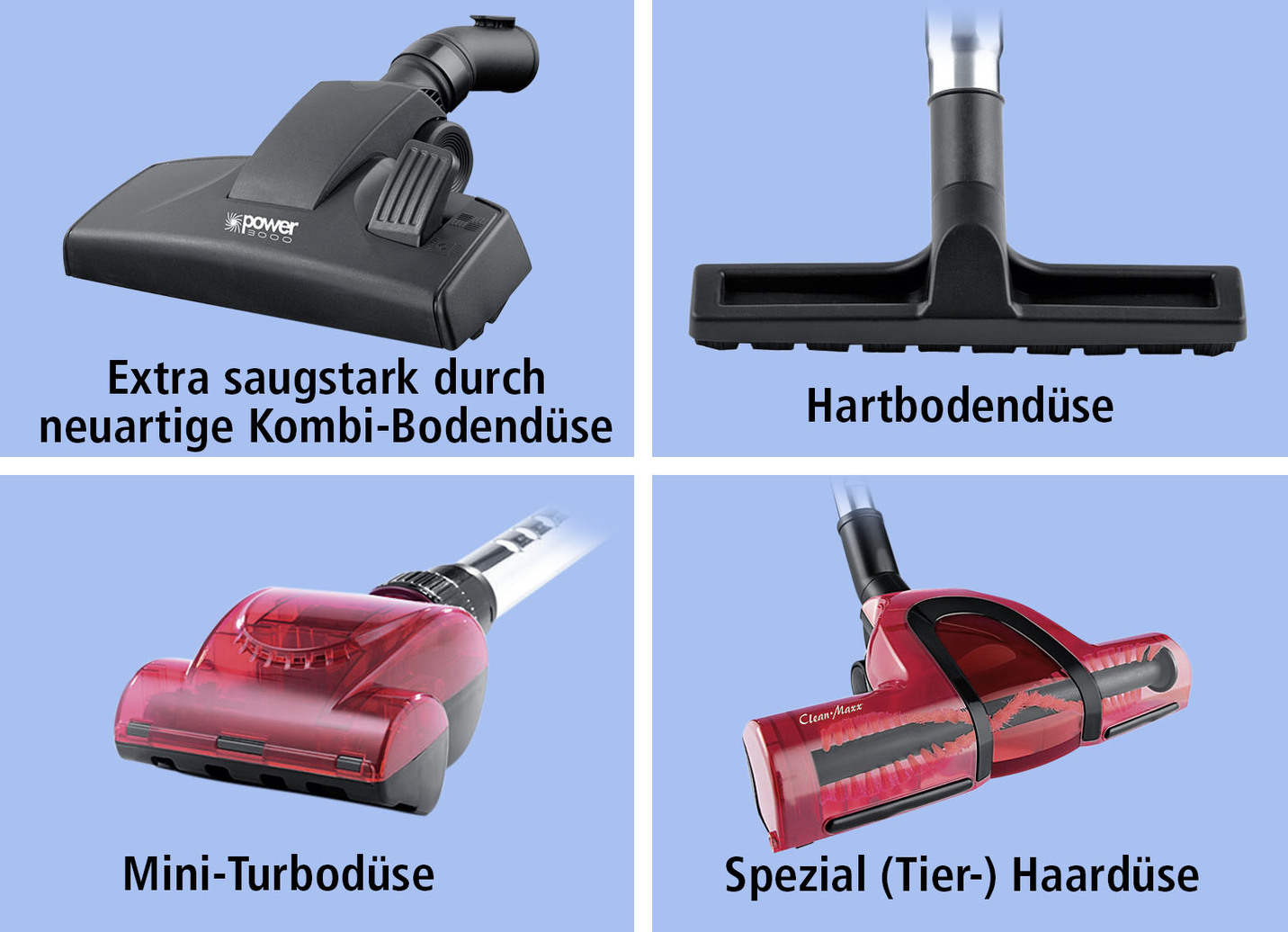 Bodenstaubsauger mit Zyklon-Technologie