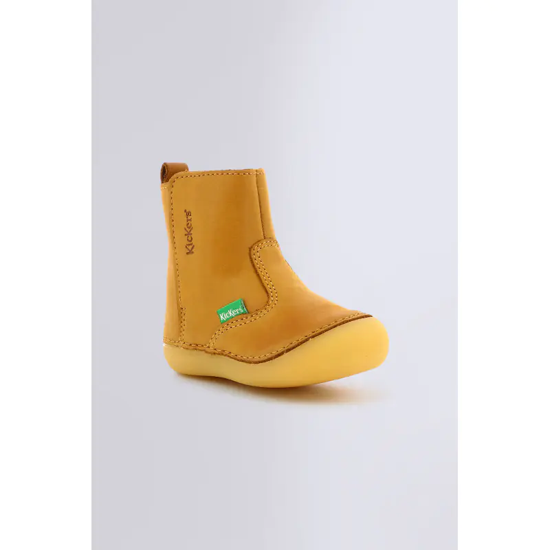 SOCOOL FOURRÉ CAMEL CLAIR BOOTS Cuir Mixte