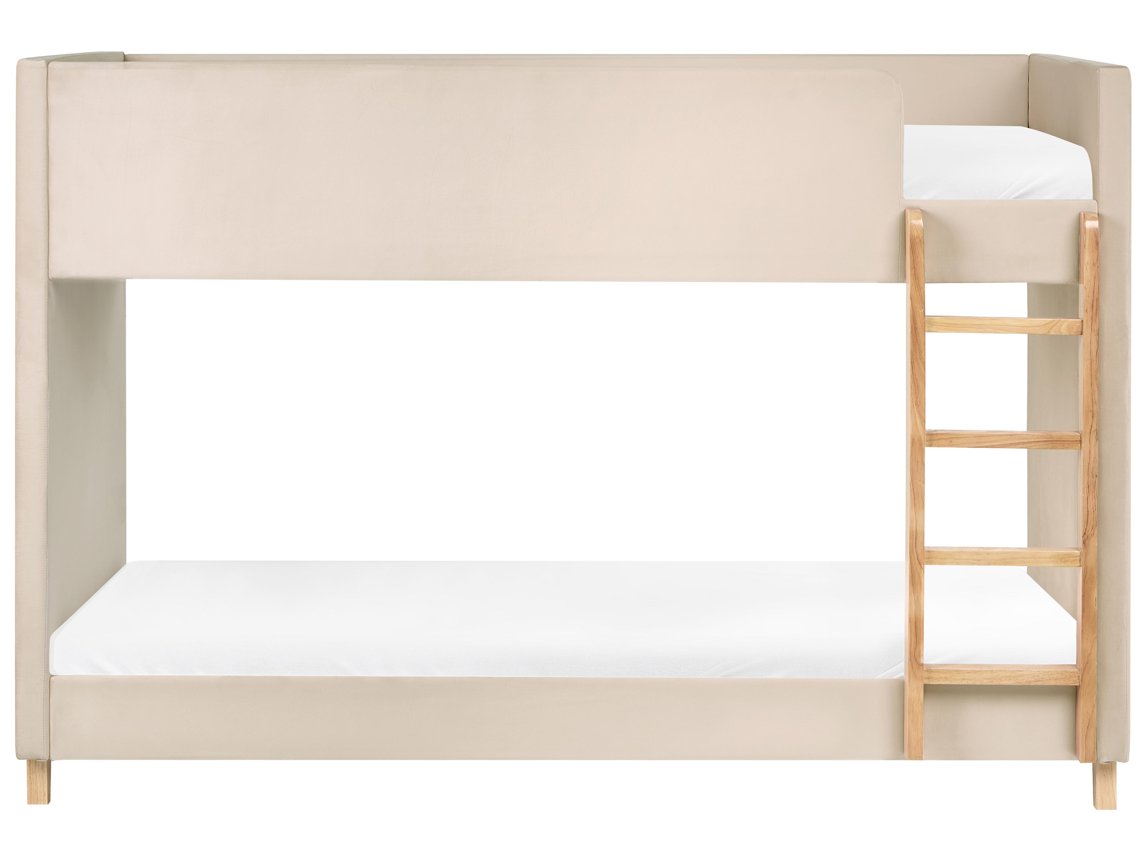 Hoogslaper Fluweel CHOCQUES 90 x 200 cm Lichtbeige